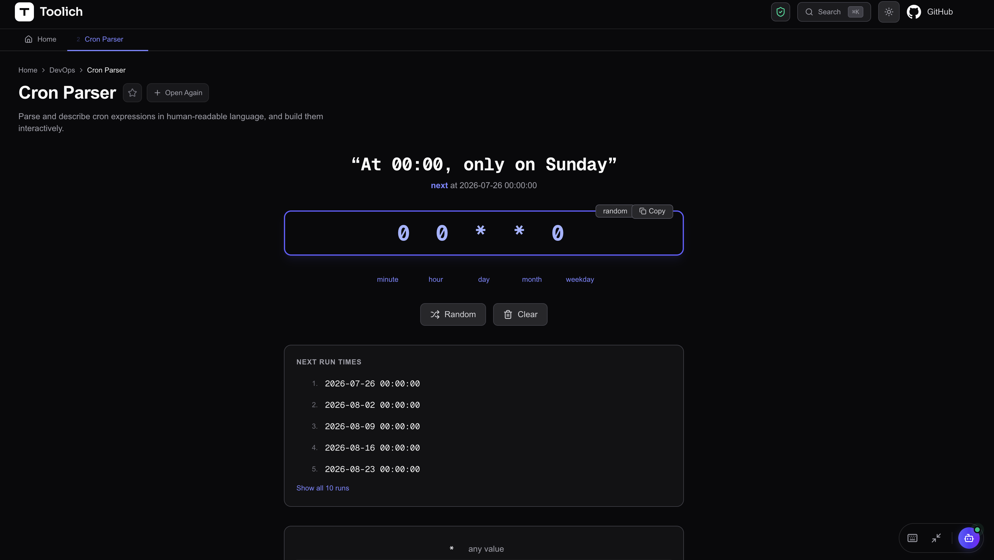 Cron Expression Parser — Decode and Explain Cron Schedules in Plain Text